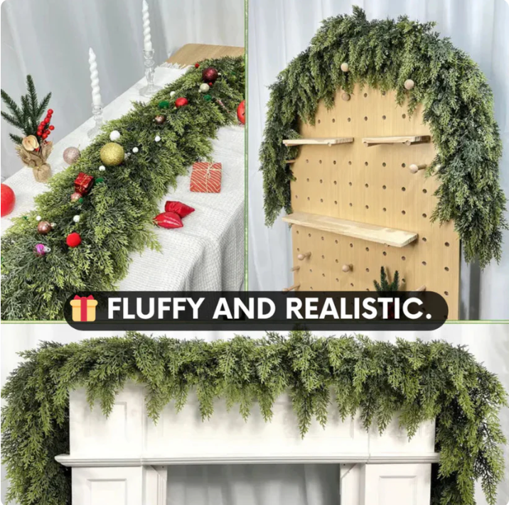 Winter Cedar Garland