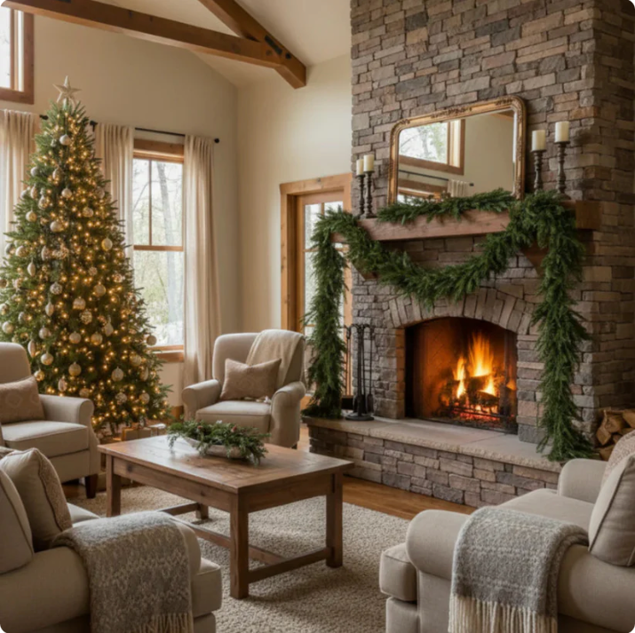 Winter Cedar Garland