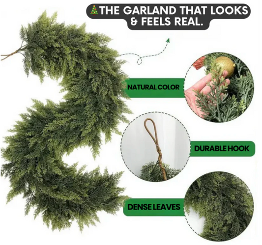 Winter Cedar Garland